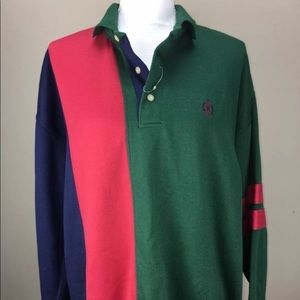 Vintage Bugle Boy Polo Sweater